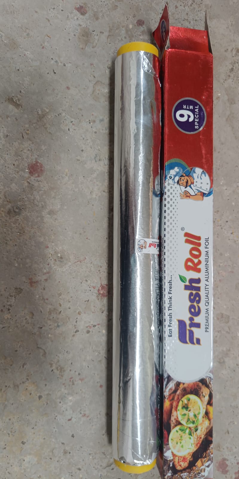 5990 Aluminum Foil Roll Heavy Duty Non Stick Thick Aluminum Foil Sheet Baking Grilling Tool (9 Mtr) 5990 Aluminum Foil Roll Heavy Duty Non Stick Thick Aluminum Foil Sheet Baking Grilling Tool (9 Mtr)